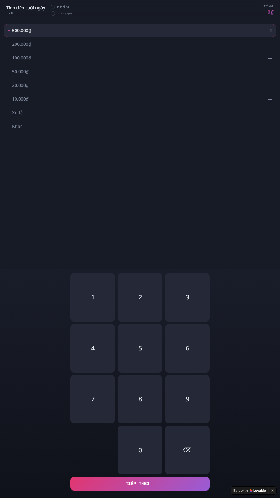 Ttien Lovable design app